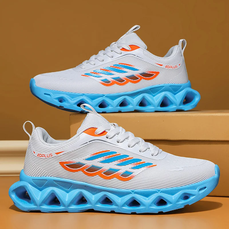Men's Running Shoes Breathable Mesh Off-road Cushioning Luxury shoes Couple Outdoor Sneakers Race Trainer Shoes Non-Slip Fashion
Men's Running Shoes Breathable Mesh Off-road Cushioning Luxury shoes Couple Outdoor Sneakers Race Trainer Shoes Non-Slip Fashion