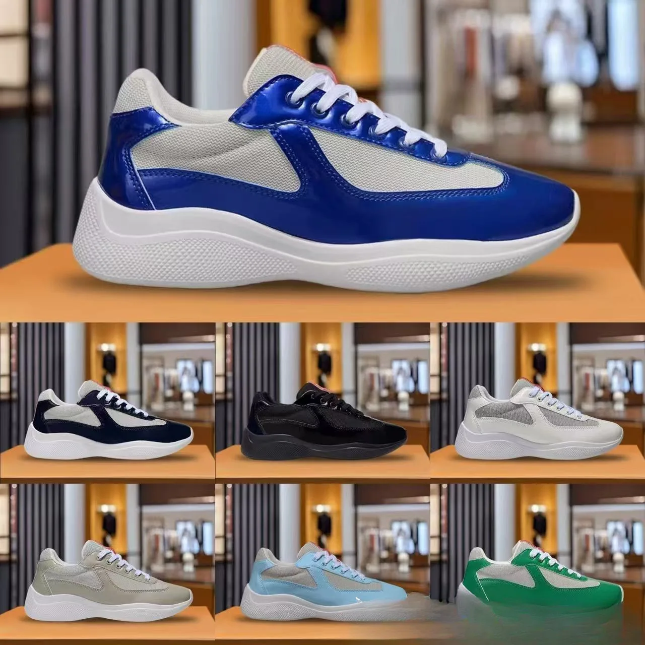 High-End Fashion Mesh Sports Shoes Breathable Comfortable Casual Board Shoes for Men American Cup Style Low Top Sneakers
High-End Fashion Mesh Sports Shoes Breathable Comfortable Casual Board Shoes for Men American Cup Style Low Top Sneakers