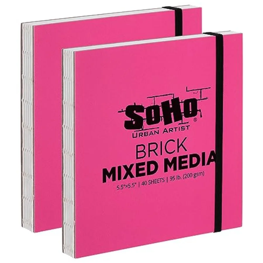 Brick book Journals for ing, Drawing, Colored Pencils, Graphite, and More - "" 0 GSM, 40 Sheets
Brick book Journals for ing, Drawing, Colored Pencils, Graphite, and More - "" 0 GSM, 40 Sheets