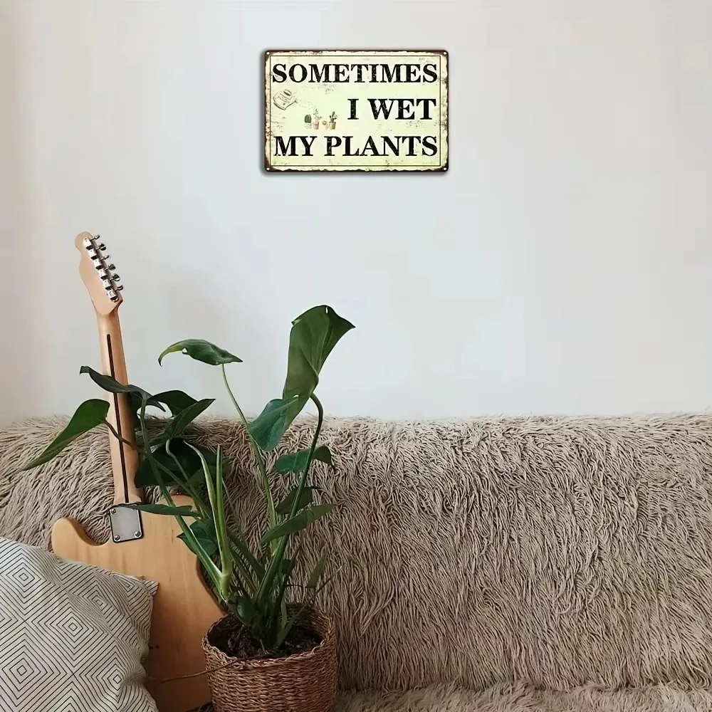HomeHaven FARMHOUSEGLAM Garden Sign - "Sometimes I Get My Plants Wet" Vintage Metal Art, Multi-Purpose
HomeHaven FARMHOUSEGLAM Garden Sign - "Sometimes I Get My Plants Wet" Vintage Metal Art, Multi-Purpose