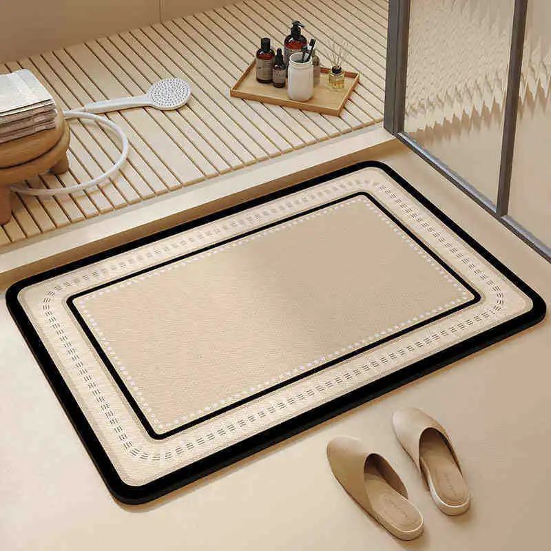 -border Bathroom Home Diatomaceous Earth Absorbent Quick-dry Non-slip Toilet Doorway Foot One-piece D
-border Bathroom Home Diatomaceous Earth Absorbent Quick-dry Non-slip Toilet Doorway Foot One-piece D