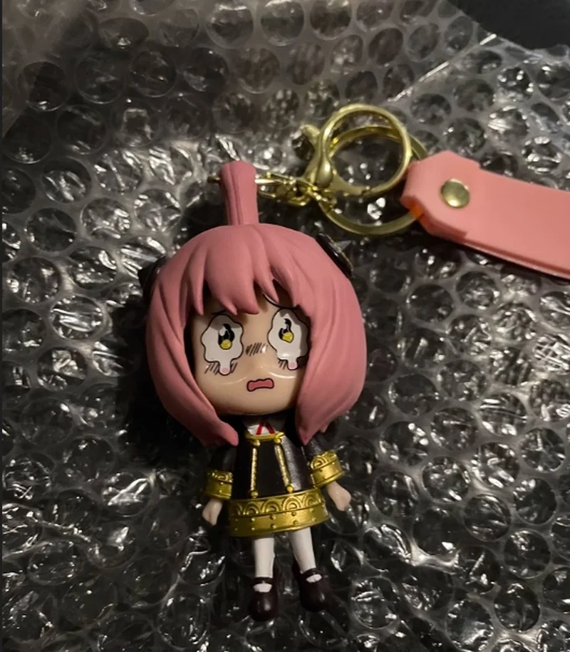 Anime Figure Keychain Cute Anime Keyring Charms Kawaii Anya Backpack Decoration Pendant Car Key Accessories Birthday Gifts
Anime Figure Keychain Cute Anime Keyring Charms Kawaii Anya Backpack Decoration Pendant Car Key Accessories Birthday Gifts