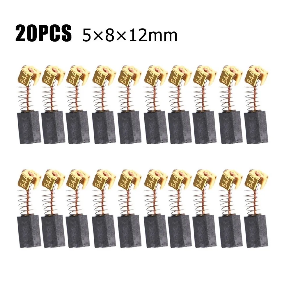 20 Pcs Carbon Motor Brushes Carbon Brushes For Electric Motor CB85 /CB57 /CB64 /191627- 8/9 Electric Power Tools Accessories
20 Pcs Carbon Motor Brushes Carbon Brushes For Electric Motor CB85 /CB57 /CB64 /191627- 8/9 Electric Power Tools Accessories