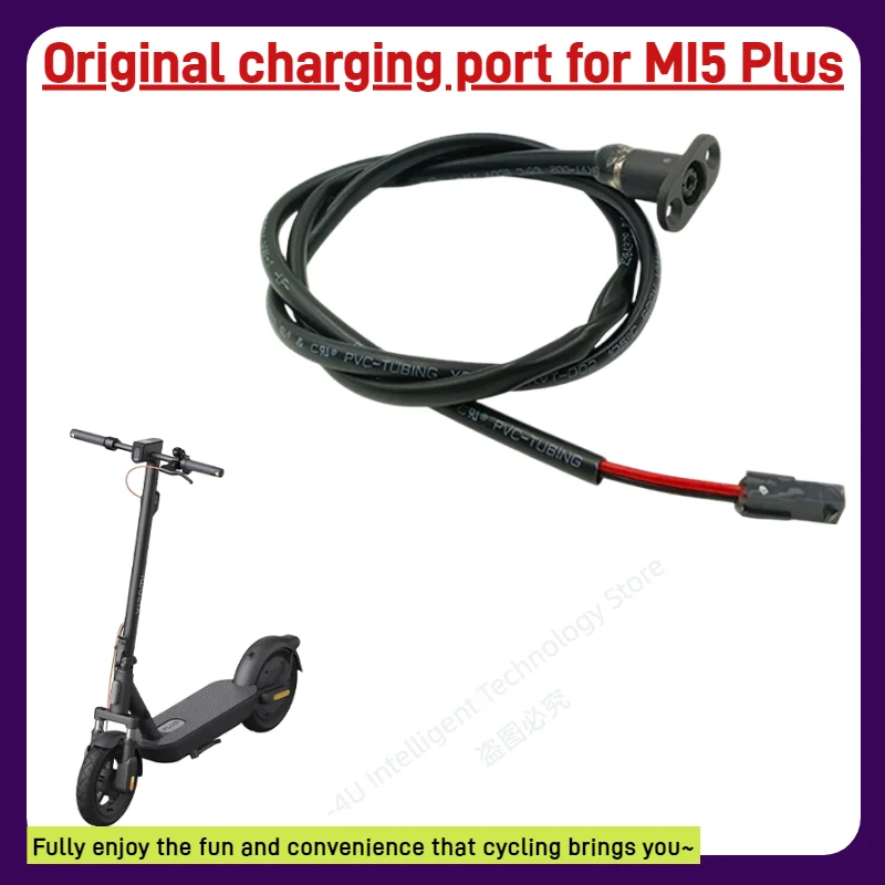 Power Cable & Charging Port for mi 5 Plus Electric Scooter Controller Power Cord Connector Replacement Parts
Power Cable & Charging Port for mi 5 Plus Electric Scooter Controller Power Cord Connector Replacement Parts