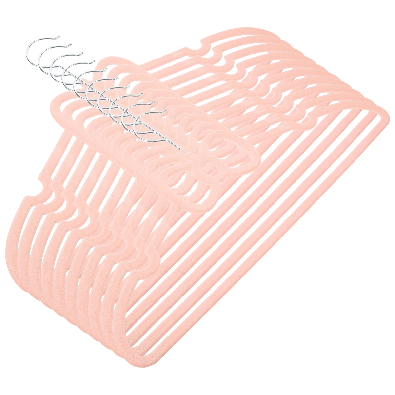 10 Pcs Flocked Clothes Hangers Bow Non Sturdy Closet Storage For Coat Pants Dress Shirt Safe Materials
10 Pcs Flocked Clothes Hangers Bow Non Sturdy Closet Storage For Coat Pants Dress Shirt Safe Materials