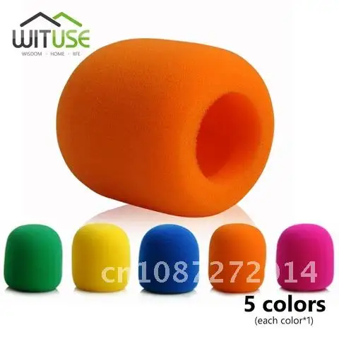 Top-notch 5Pcs Various Color Handheld Stage Ball Shape Microphone Windscreen Foam Mic Cover Karaoke DJ
Top-notch 5Pcs Various Color Handheld Stage Ball Shape Microphone Windscreen Foam Mic Cover Karaoke DJ