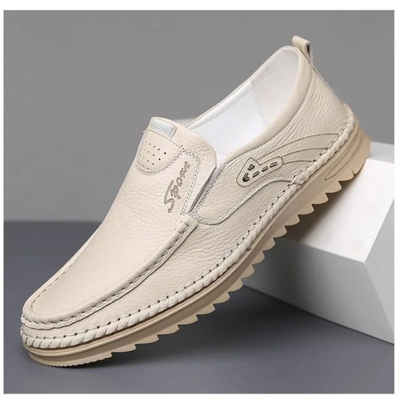 New Designer Slip-on Men's Dress Loafers Spring Autumn Soft-soled Male Driving Shoes Fashion Solid Color Leather Shoes Male
New Designer Slip-on Men's Dress Loafers Spring Autumn Soft-soled Male Driving Shoes Fashion Solid Color Leather Shoes Male