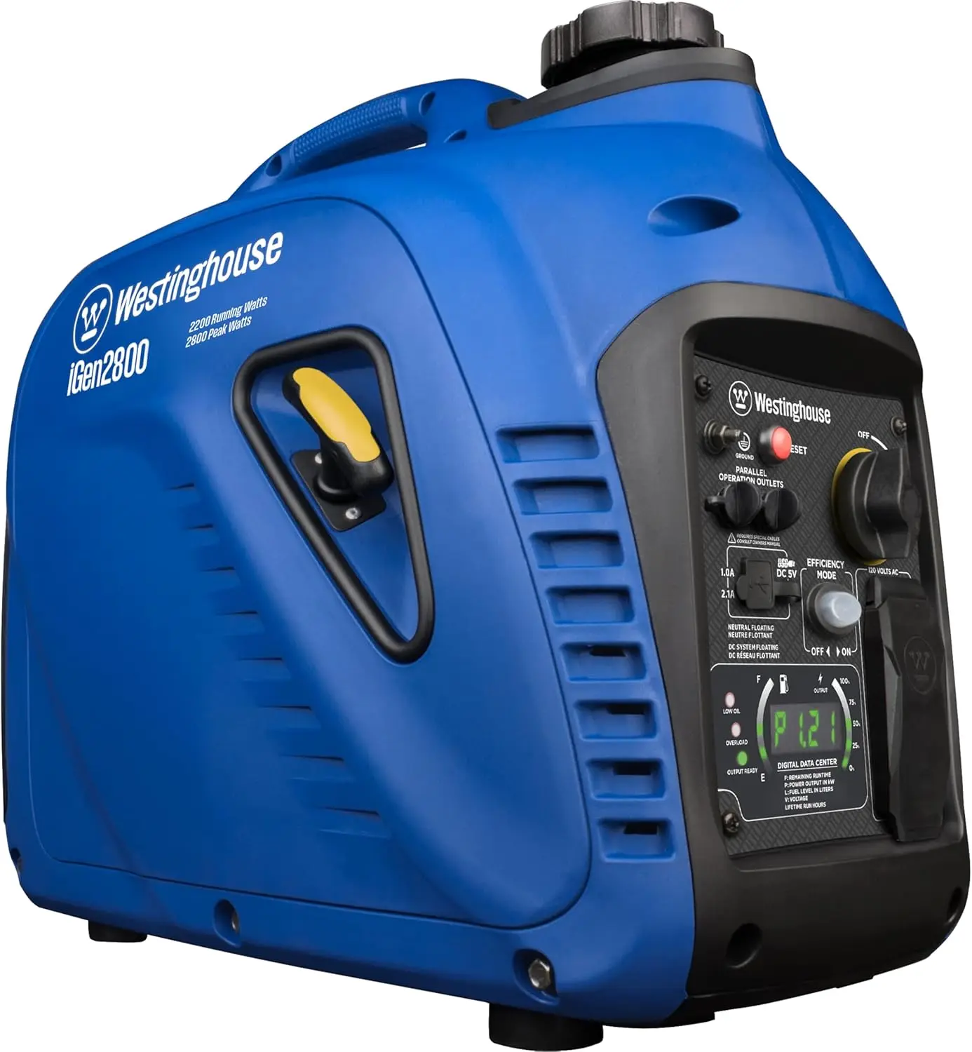 2800 Peak Watt Super Quiet & Lightweight Portable Inverter Generator, Gas Powered, Parallel Capable, Long Run Time
2800 Peak Watt Super Quiet & Lightweight Portable Inverter Generator, Gas Powered, Parallel Capable, Long Run Time
