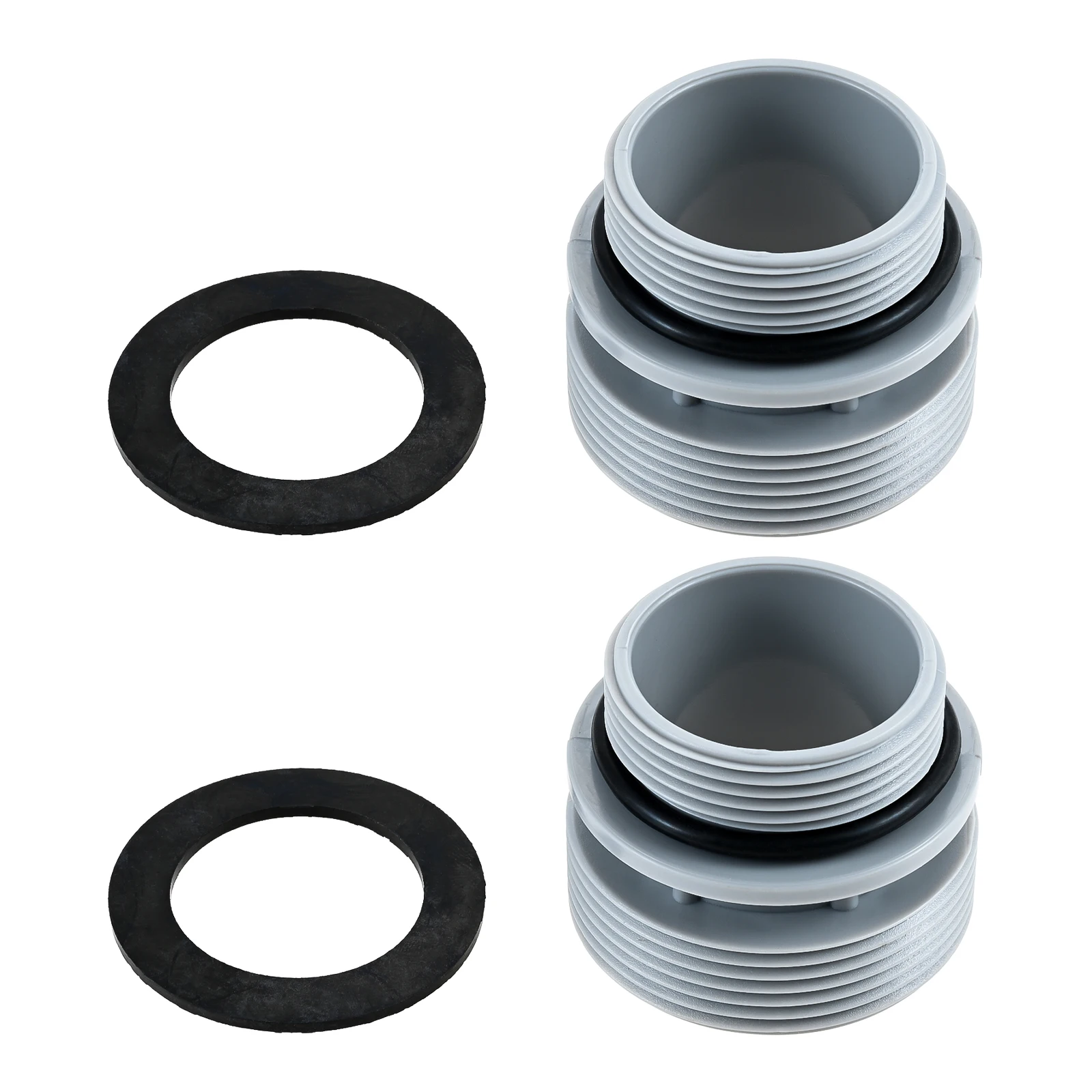 2Pcs 4K8001 Pool Pump Hose Adaptor Short for Intex Pump Replacement Hose Convertion 40mm to 1.5 inch Filter Port Short Adaptor
2Pcs 4K8001 Pool Pump Hose Adaptor Short for Intex Pump Replacement Hose Convertion 40mm to 1.5 inch Filter Port Short Adaptor