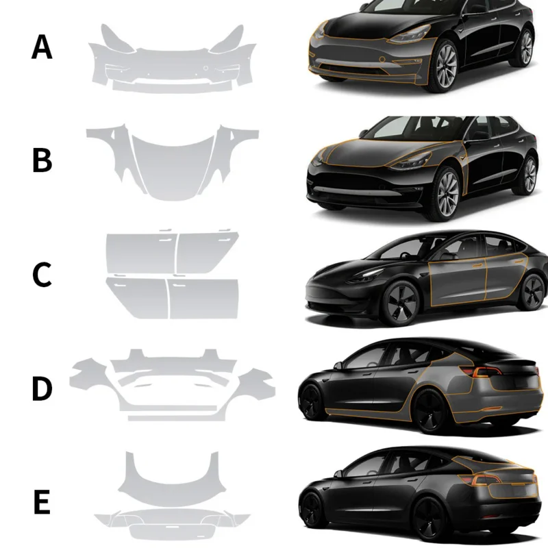 Paint protection film for Tesla Model 3 2020-2023 6.5thick pre cut car clear TPU PPF kit transparent sticker auto car decoration
Paint protection film for Tesla Model 3 2020-2023 6.5thick pre cut car clear TPU PPF kit transparent sticker auto car decoration