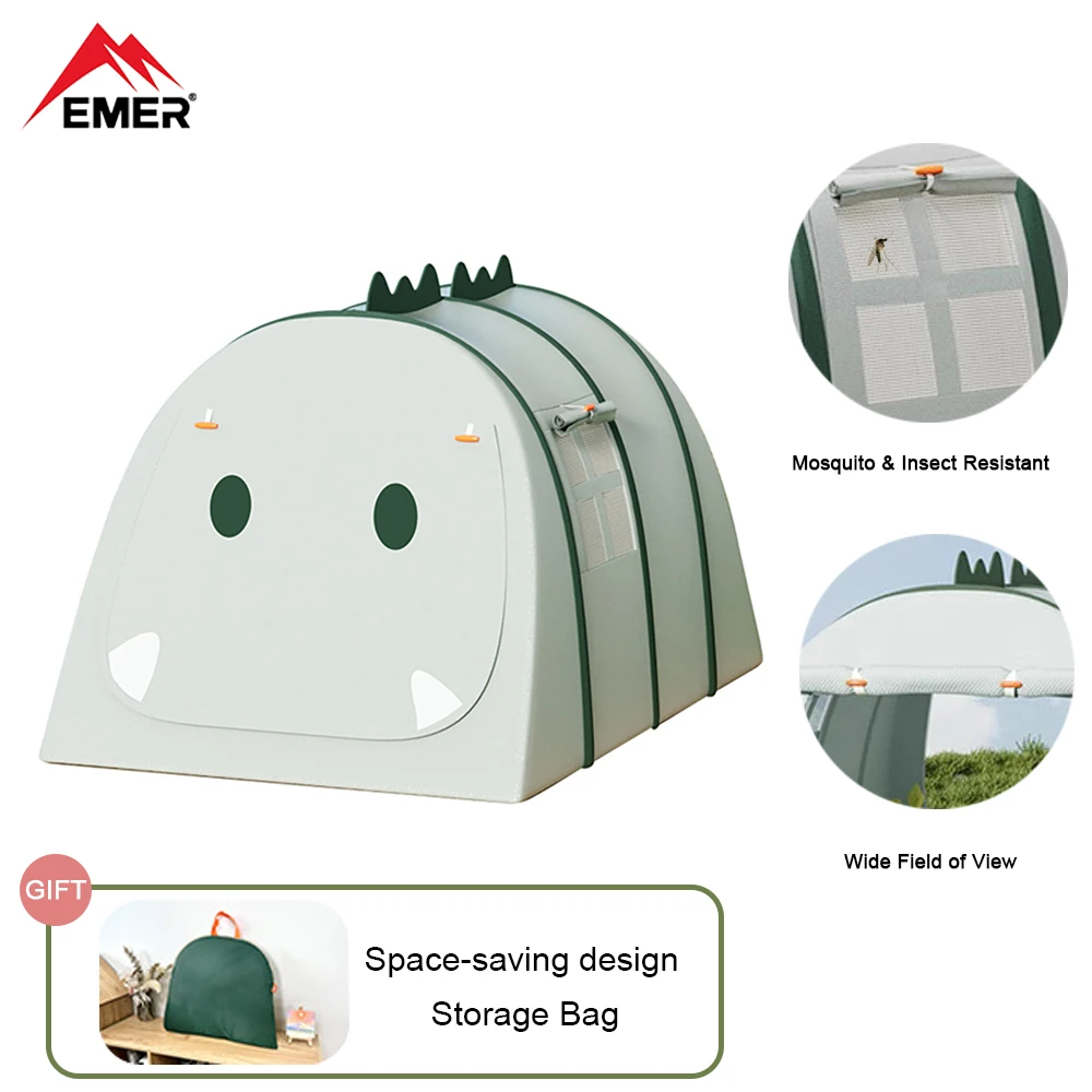 EMER Outdoor Camping Tent Portable Double Door Indoor Children's Folding Tents Kids-friendly Anti-mosquito Quick-opening Tent
EMER Outdoor Camping Tent Portable Double Door Indoor Children's Folding Tents Kids-friendly Anti-mosquito Quick-opening Tent