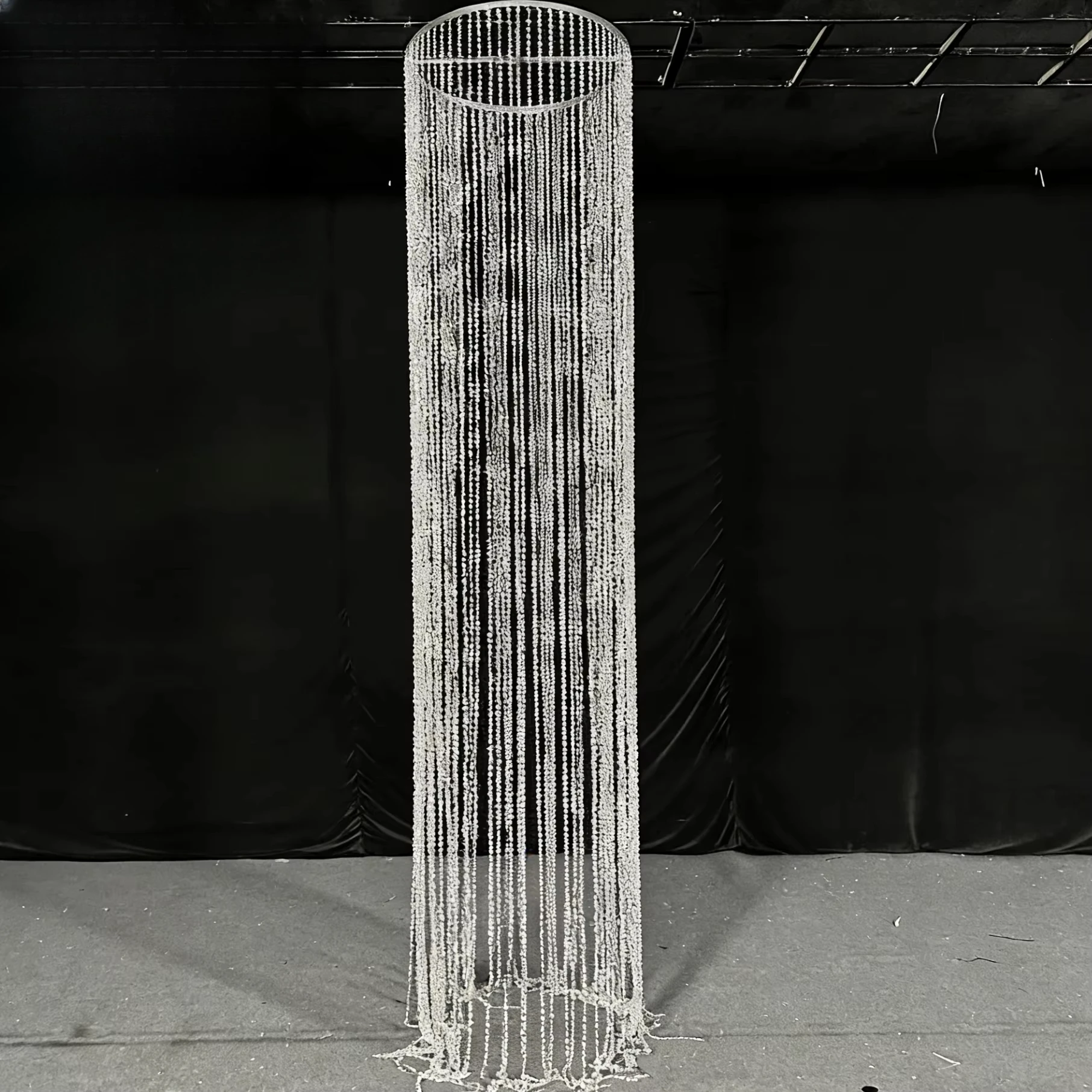&c Round Crystal Columns Hanging Beaded Crystal Columns Curtain for Wedding Stage Road Decoration
&c Round Crystal Columns Hanging Beaded Crystal Columns Curtain for Wedding Stage Road Decoration