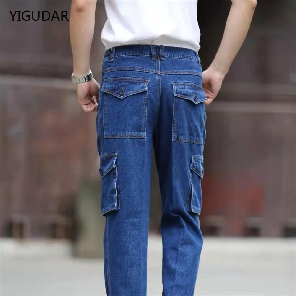 Streetwear Vintage Cargo Jeans Women Big Pocket Wide Leg Jeans Hip Hop Denim Pants Man Blue Black Baggy Trousers men pants
Streetwear Vintage Cargo Jeans Women Big Pocket Wide Leg Jeans Hip Hop Denim Pants Man Blue Black Baggy Trousers men pants