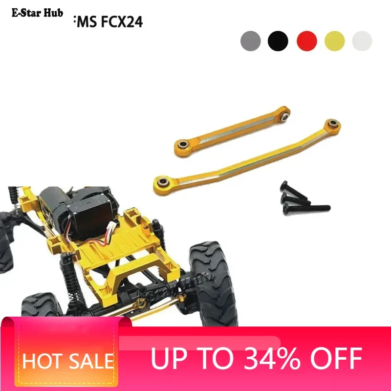 Metal Steering Rods Steering Linkage Tie Link for 1/24 FMS FCX24 Accessories Upgrade Parts Kit Rc Model Crawler Car Truck Buggy
Metal Steering Rods Steering Linkage Tie Link for 1/24 FMS FCX24 Accessories Upgrade Parts Kit Rc Model Crawler Car Truck Buggy