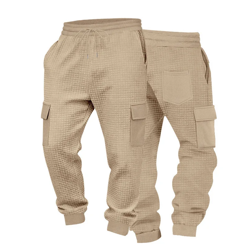 Cross-border autumn and winter heavy men's commute loose leisure sports jacquard outdoor tooling trousers
Cross-border autumn and winter heavy men's commute loose leisure sports jacquard outdoor tooling trousers