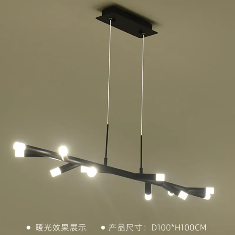 Black LED Dining room Lights Chandelier Restaurant Modern living room Lighting novelty Nordic cafe deco Hanging lamp
Black LED Dining room Lights Chandelier Restaurant Modern living room Lighting novelty Nordic cafe deco Hanging lamp