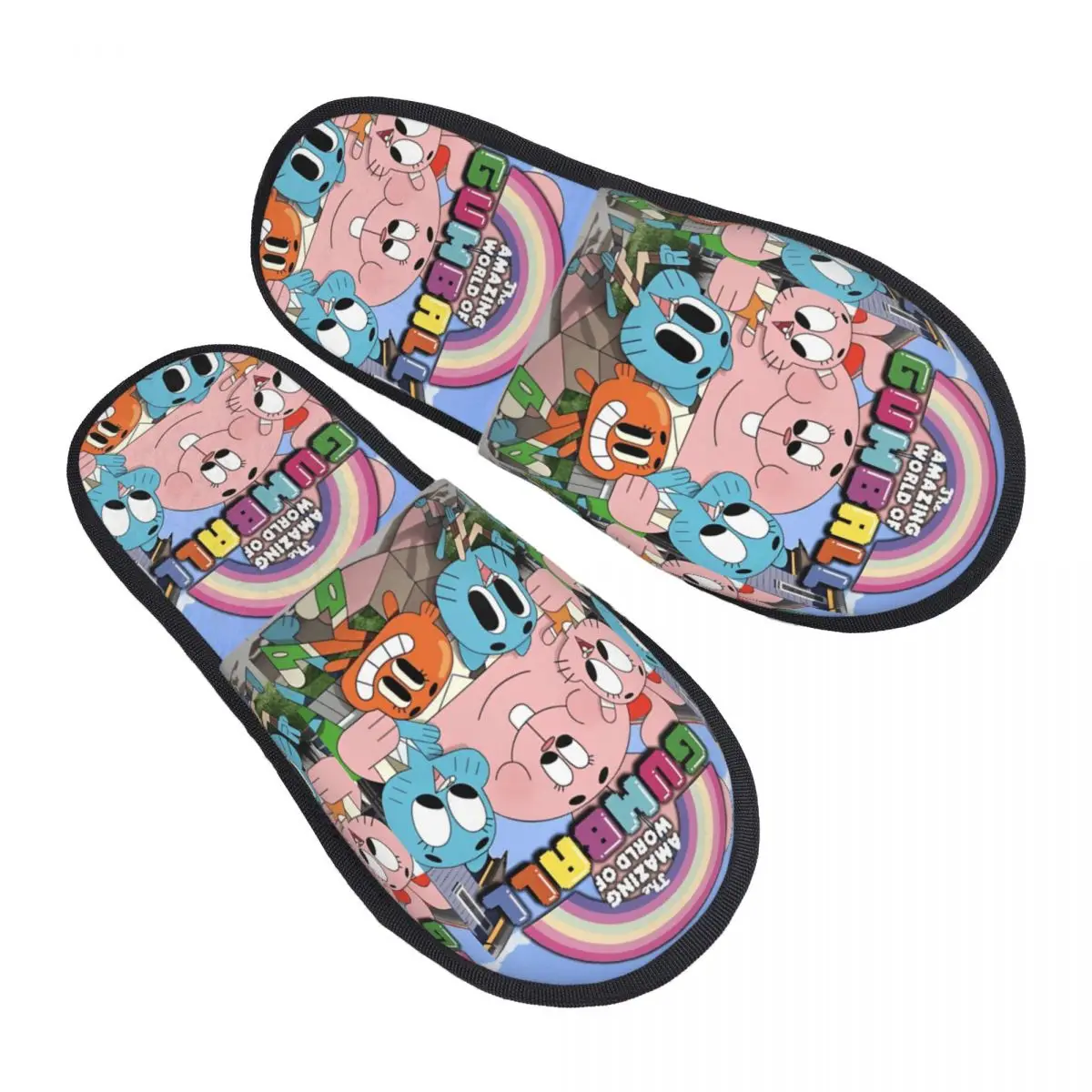 Зимние тапочки для игр Gumbal Merch, бытовые меховые шлепанцы, мягкие нескользящие шлепанцы для гостиной
Зимние тапочки для игр Gumbal Merch, бытовые меховые шлепанцы, мягкие нескользящие шлепанцы для гостиной
