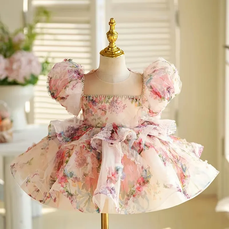 Elegant Princess Ball Gown Dress Kids Flowers Girls Dresses For Weddings birthday Party Evening Dress First communion dress
Elegant Princess Ball Gown Dress Kids Flowers Girls Dresses For Weddings birthday Party Evening Dress First communion dress