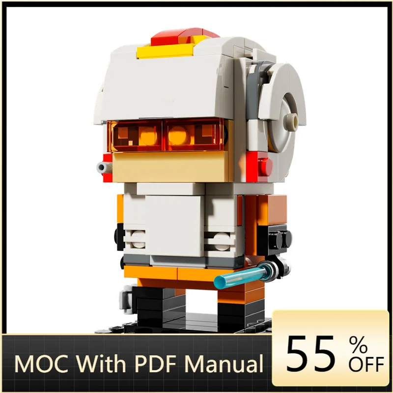 138 PCS MOC Famous Character Pilot Brickheadz Model Building Block DIY Assembly Bricks Display Toy For Children Christmas Gifts
138 PCS MOC Famous Character Pilot Brickheadz Model Building Block DIY Assembly Bricks Display Toy For Children Christmas Gifts