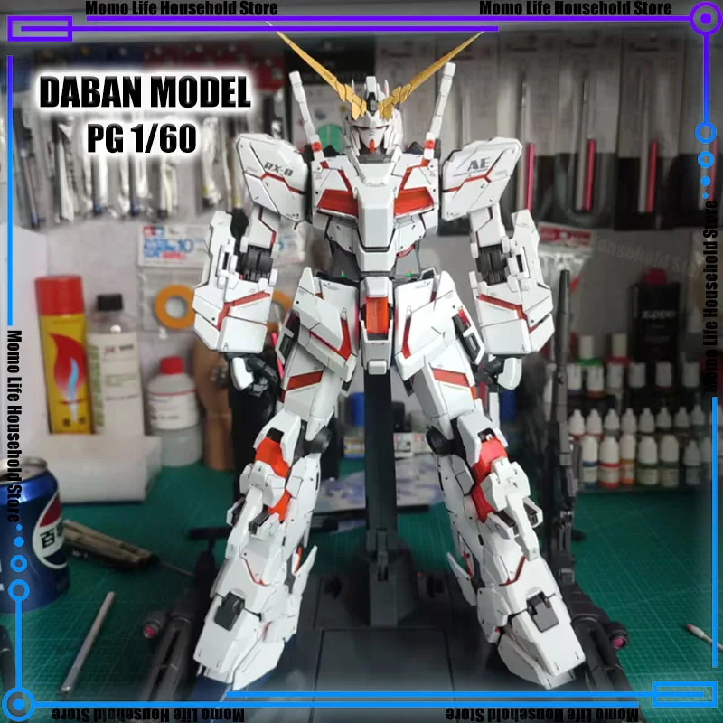 In Stock Daban PG 1/60 Unicorn Rx-0 Assembly Model Kits Plastic skeleton Kits Anime Action Figure Robot Plastic Model Gifts Toys
In Stock Daban PG 1/60 Unicorn Rx-0 Assembly Model Kits Plastic skeleton Kits Anime Action Figure Robot Plastic Model Gifts Toys