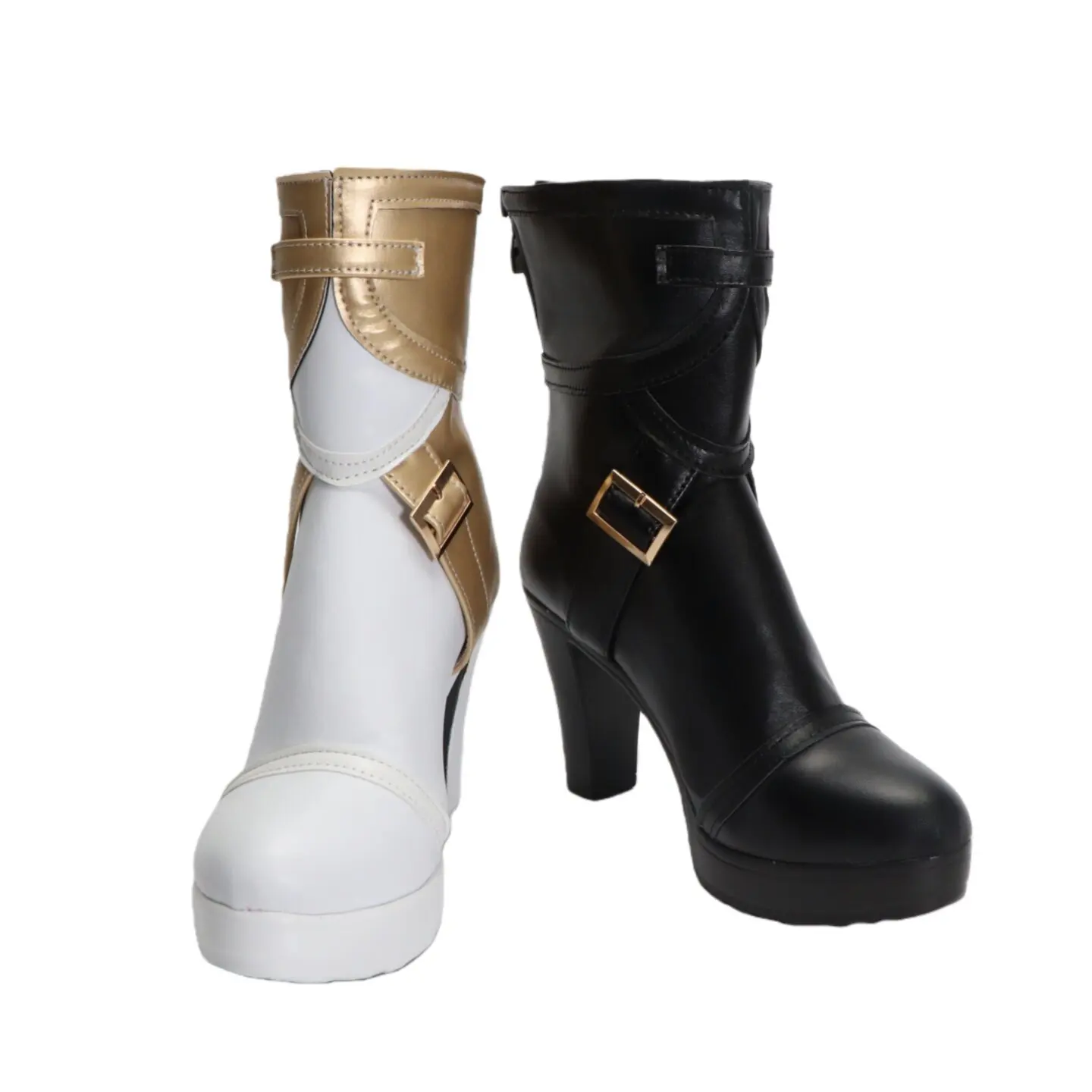 Anime Umamusume: Pretty Derby Grass Wonder Cosplay Shoes Black White High Heels Short PU Leather Boots For Halloween Carnival
Anime Umamusume: Pretty Derby Grass Wonder Cosplay Shoes Black White High Heels Short PU Leather Boots For Halloween Carnival