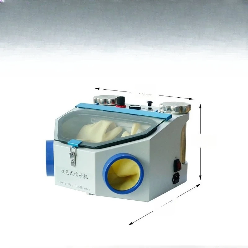 10W Dental Double Pen Sanding Blaster Metal Jewelry Processing Polishing Sandblasting Machine Dual Spray Gun Sandblasting Tool
10W Dental Double Pen Sanding Blaster Metal Jewelry Processing Polishing Sandblasting Machine Dual Spray Gun Sandblasting Tool