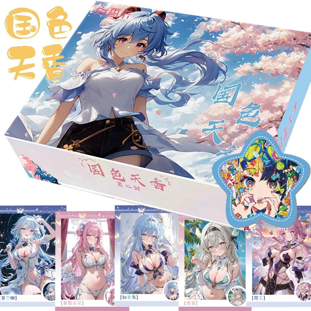 Wholesale Beautiful Woman Goddess Story Cards Full Set Anime Character Cute Girl Gorgeous Fine Card Doujin Toys and Hobbies Gift
Wholesale Beautiful Woman Goddess Story Cards Full Set Anime Character Cute Girl Gorgeous Fine Card Doujin Toys and Hobbies Gift