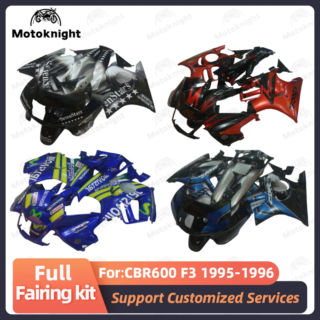 Fit For Honda CBR600 F3 1995 1996 Fairing Kit Full Set Motorcycle Fairings Painted Bodywork New ABS Plastic 4 Gifts
Fit For Honda CBR600 F3 1995 1996 Fairing Kit Full Set Motorcycle Fairings Painted Bodywork New ABS Plastic 4 Gifts