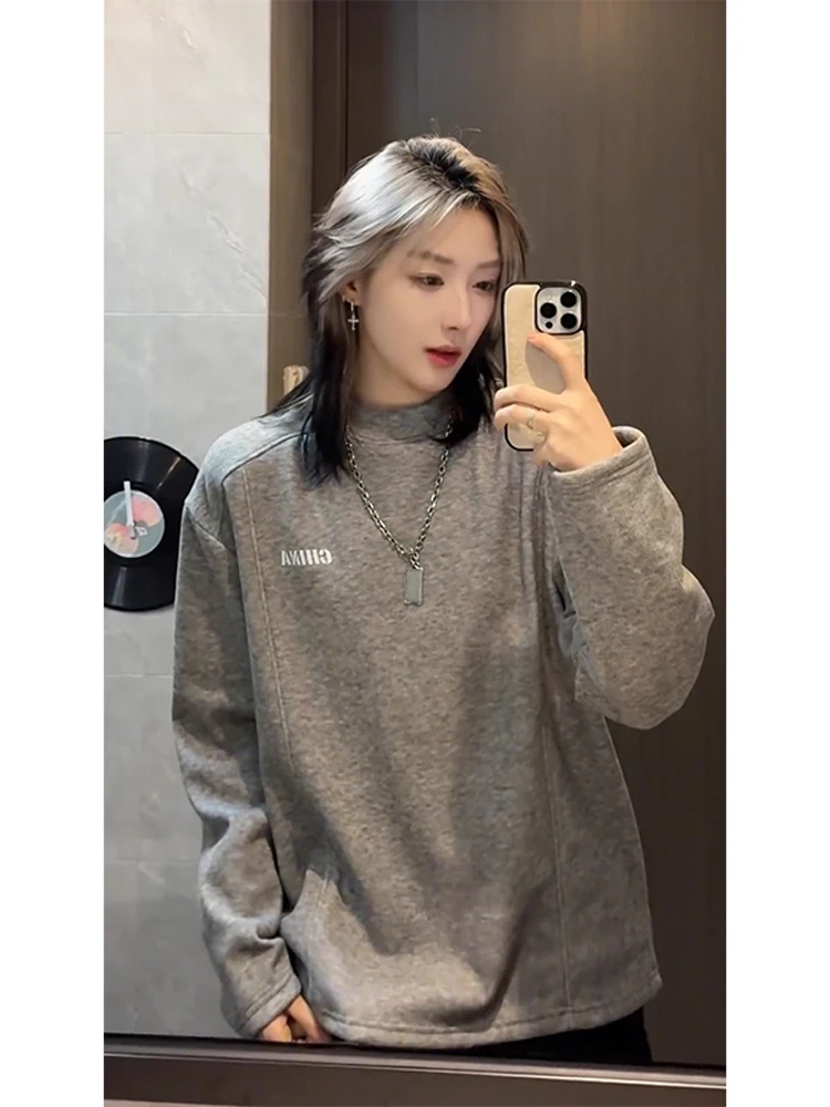 Мужская базовая зимняя теплая толстовка с высоким воротником American Deconstructed Fce Lined Long Sve f, повседневная одежда...
Мужская базовая зимняя теплая толстовка с высоким воротником American Deconstructed Fce Lined Long Sve f, повседневная одежда...