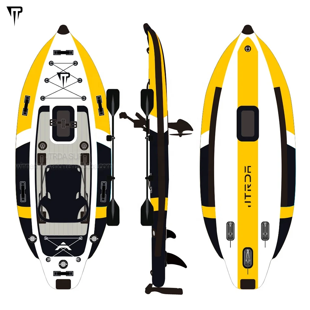 JTRDA New Inflatable Modular Pedal Pesca En Kayak Con Pedal Fishing Kayak a Pedal
JTRDA New Inflatable Modular Pedal Pesca En Kayak Con Pedal Fishing Kayak a Pedal