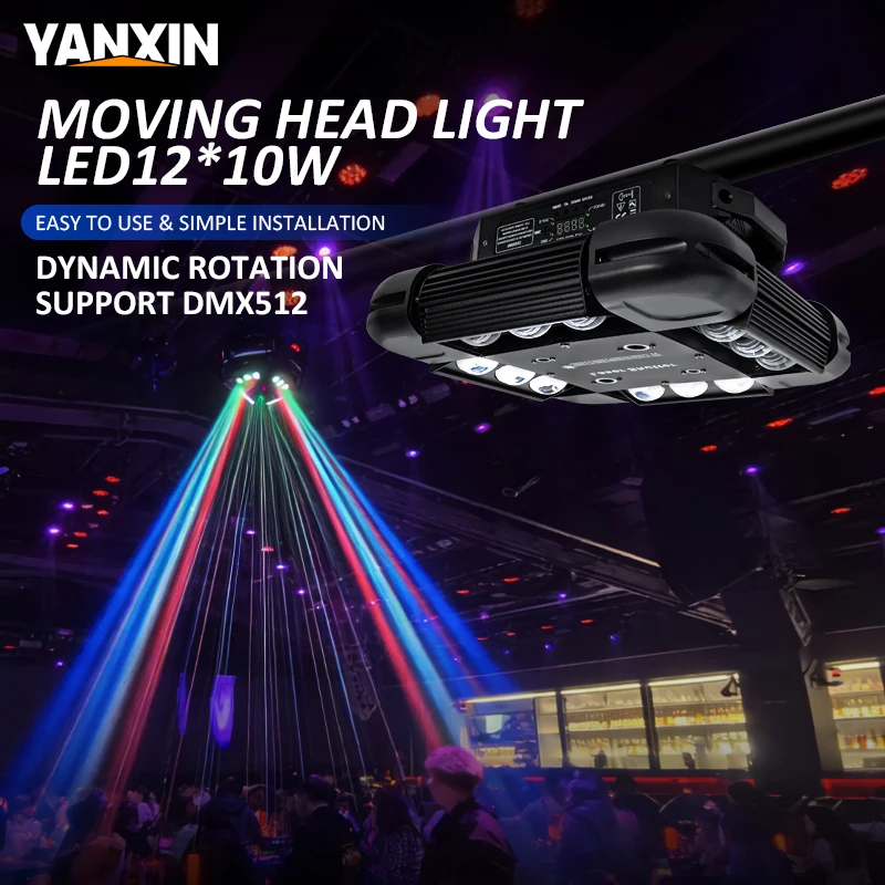 Disco Light 350w Professional 12-Eye DMX512 Laser Beam Strobe Light 3-in-1 Stage Lighting for Concert Live Show Event Theater
Disco Light 350w Professional 12-Eye DMX512 Laser Beam Strobe Light 3-in-1 Stage Lighting for Concert Live Show Event Theater