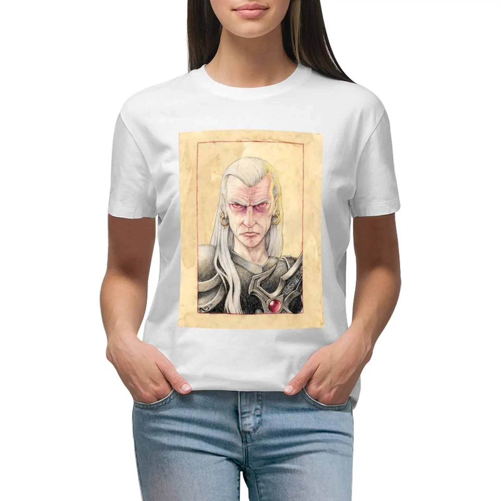 Elric T-shirt Female clothing Short sleeve tee anime clothes ariat shirts for Women
Elric T-shirt Female clothing Short sleeve tee anime clothes ariat shirts for Women