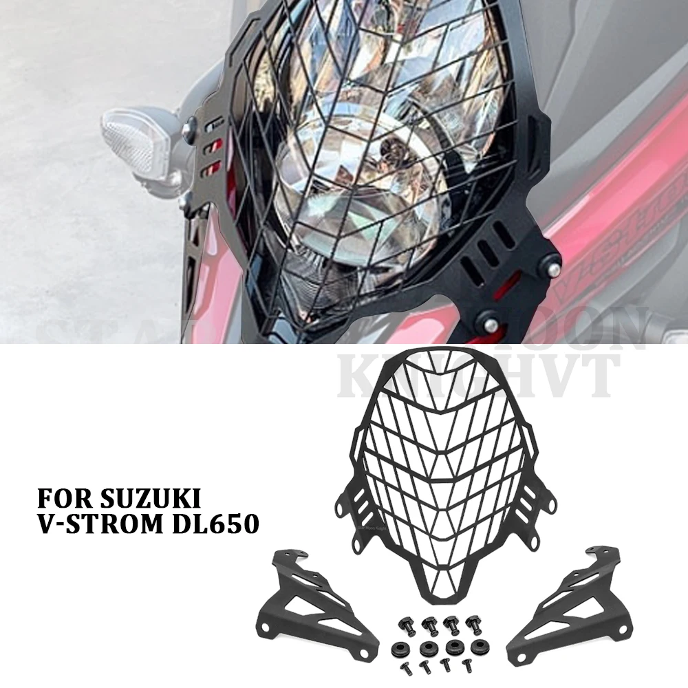 For SUZUKI V-strom DL650 V-STROM 650 2017 2018 2019 2020 Motorcycle Headlight Head Light Guard Protector Cover Protection Grill
For SUZUKI V-strom DL650 V-STROM 650 2017 2018 2019 2020 Motorcycle Headlight Head Light Guard Protector Cover Protection Grill