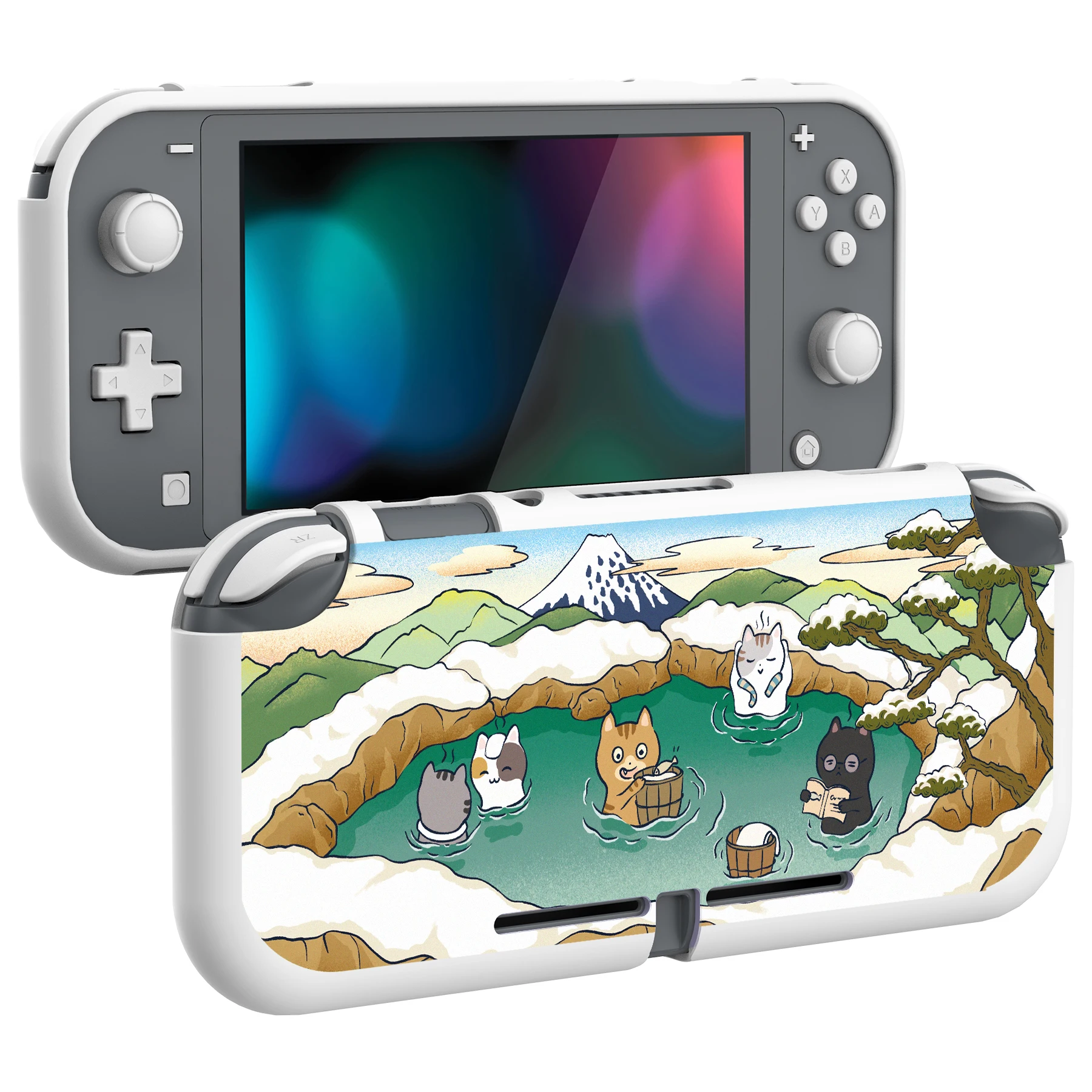 PlayVital Soft TPU Case Cover for Nintendo Switch Lite, Custom Patterned Protective Shell - Blue Cute Series
PlayVital Soft TPU Case Cover for Nintendo Switch Lite, Custom Patterned Protective Shell - Blue Cute Series