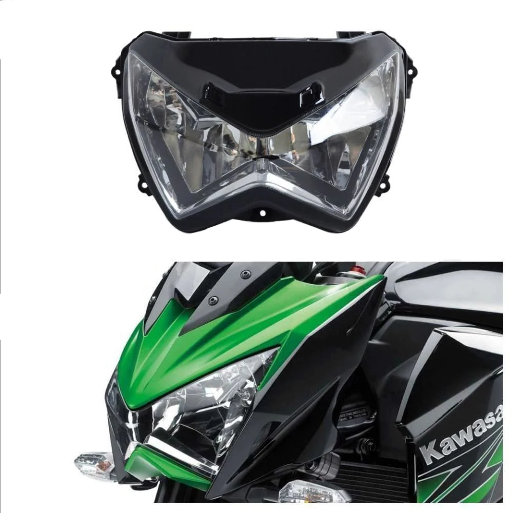 Передняя фара мотоцикла в сборе для Kawasaki Z250 Z300 Z800 2013-2018, аксессуары для мотоциклов, высокое качество
Передняя фара мотоцикла в сборе для Kawasaki Z250 Z300 Z800 2013-2018, аксессуары для мотоциклов, высокое качество