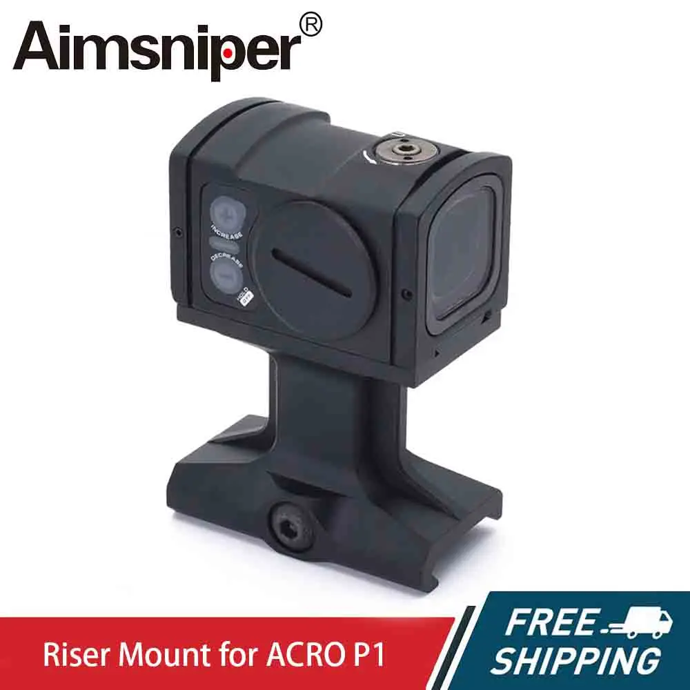 Tactical REP Style Red Dot Scope Riser Mount for ACRO P1 Optic Sight,1.54"/1.93" Height,for Hunting,Fit 20mm Picatinny Rail
Tactical REP Style Red Dot Scope Riser Mount for ACRO P1 Optic Sight,1.54"/1.93" Height,for Hunting,Fit 20mm Picatinny Rail