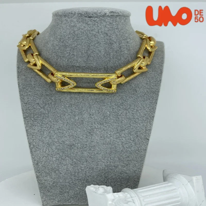 2025 Best Selling Exquisite High Quality UNO DE 50 Fashion Classic 925 Necklace Jewelry Daily Collocation Holiday Romantic Gifts
2025 Best Selling Exquisite High Quality UNO DE 50 Fashion Classic 925 Necklace Jewelry Daily Collocation Holiday Romantic Gifts