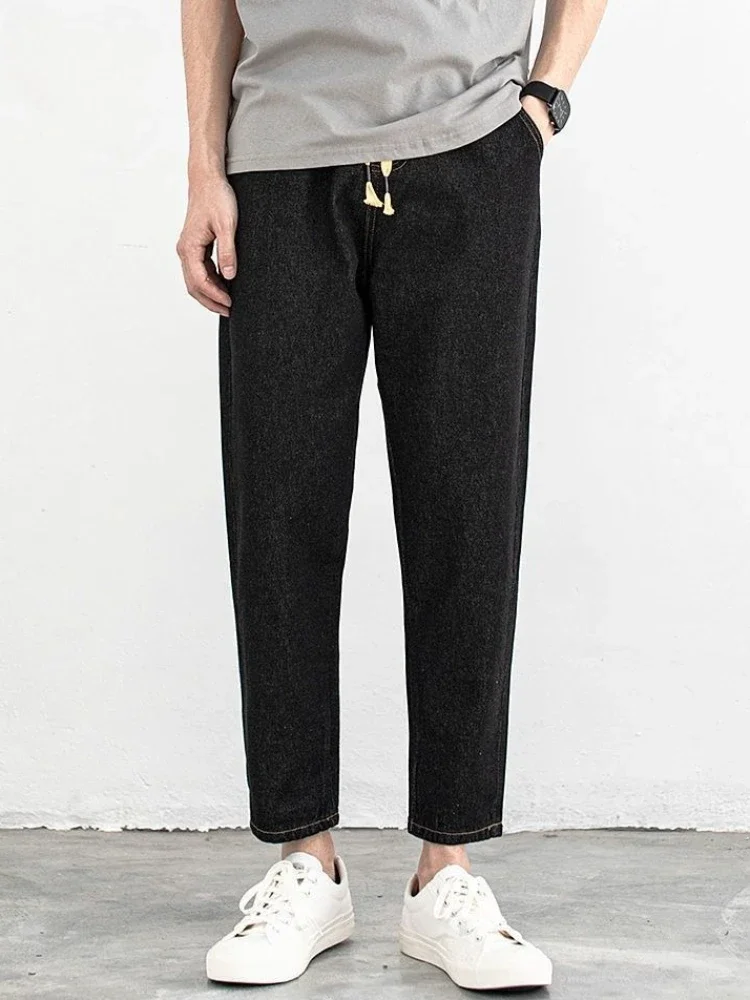 Baggy Male Cowboy Pants Loose Cotton Classic Trousers Y2k Vintage Regular Korean Style Japanese Street Xs Y 2k Denim Men's Jeans
Baggy Male Cowboy Pants Loose Cotton Classic Trousers Y2k Vintage Regular Korean Style Japanese Street Xs Y 2k Denim Men's Jeans