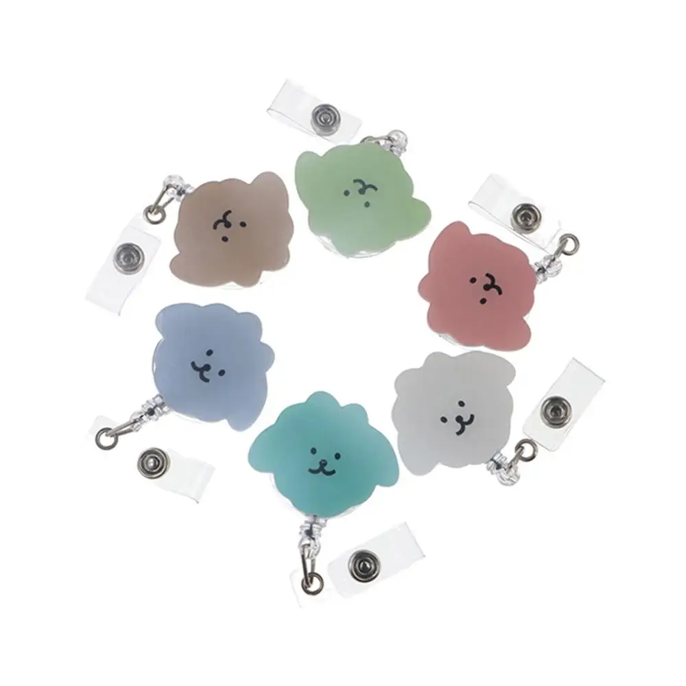 Creative Cartoon Dog Nurse Badge Reel Animals Chest Card Easy Pull Buckle Acrylic Puppy Name Tag ID Card Holder Doctor Students
Creative Cartoon Dog Nurse Badge Reel Animals Chest Card Easy Pull Buckle Acrylic Puppy Name Tag ID Card Holder Doctor Students