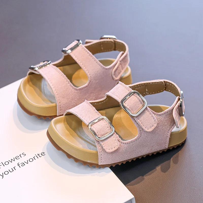 Open Toes Sandals for Girls Kids Shoes Buckle Designer Children's Boy Sandals Baby Child Girl suede Barefoot Shoe 2025 Summer
Open Toes Sandals for Girls Kids Shoes Buckle Designer Children's Boy Sandals Baby Child Girl suede Barefoot Shoe 2025 Summer