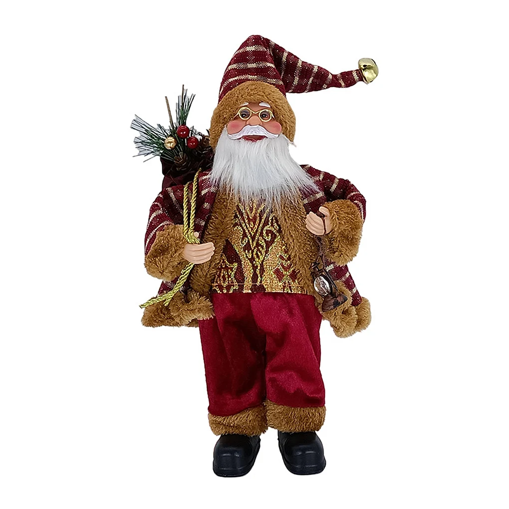 Рождественская кукла Стоящие куклы Рождественский орнамент Изысканный внешний вид Тип 1.
Рождественская кукла Стоящие куклы Рождественский орнамент Изысканный внешний вид Тип 1.