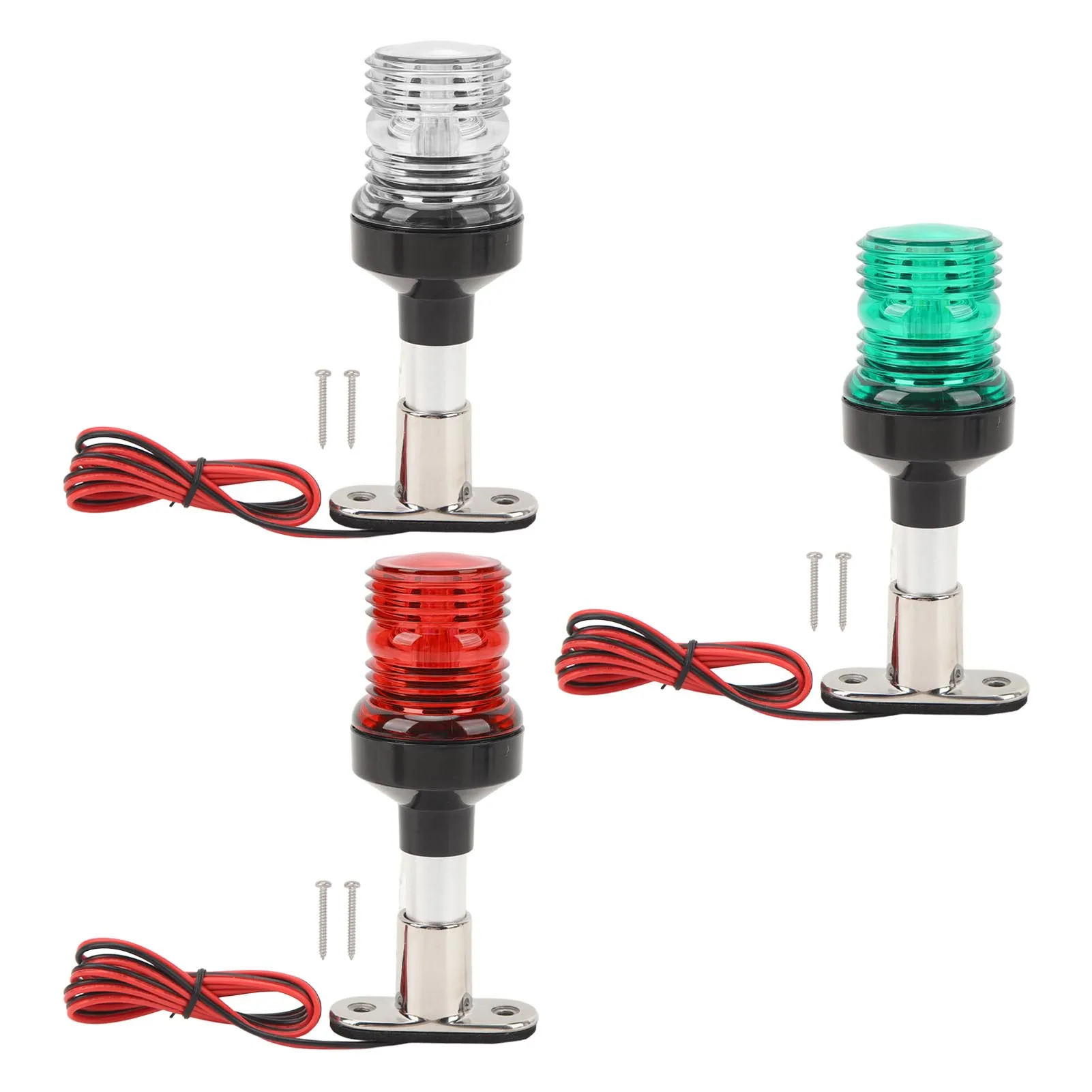 All Round Stern Light 2NM Visibility Stainless Steel Base 6in Boat Light Corrosion Resistant Bright for Fishing Boat
All Round Stern Light 2NM Visibility Stainless Steel Base 6in Boat Light Corrosion Resistant Bright for Fishing Boat