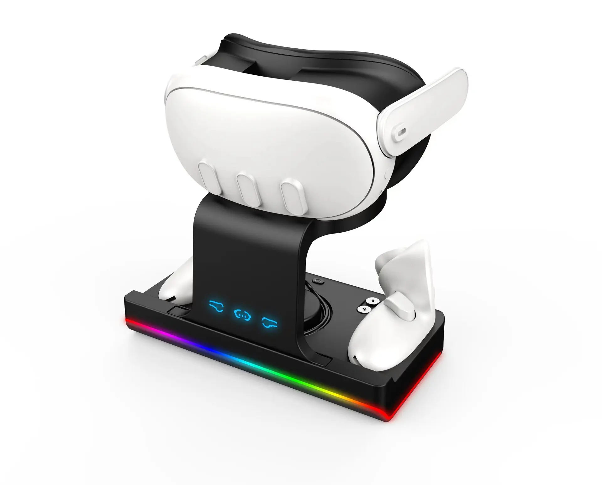 Зарядная док-станция для Meta Quest 3, магнитное зарядное устройство VR Grip для Meta Quest 3
Зарядная док-станция для Meta Quest 3, магнитное зарядное устройство VR Grip для Meta Quest 3