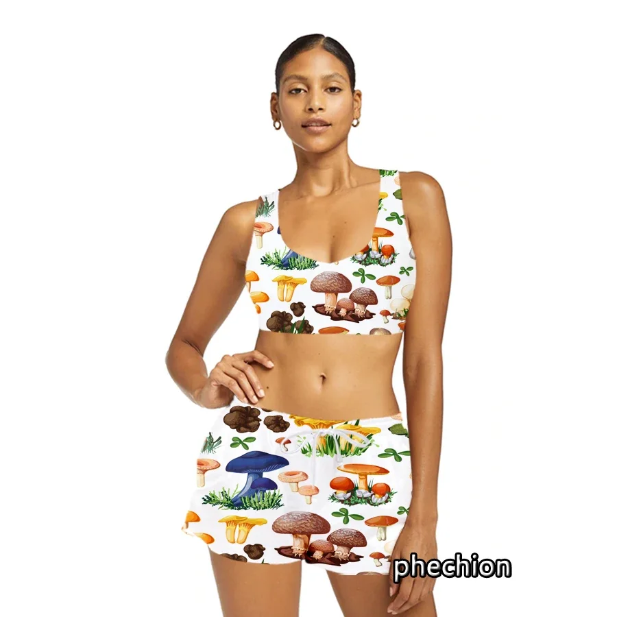 phechion Sporty Shorts Tracksuit Women Mushroom 3D Print Casual Vest and Fashion Shorts Two Piece Summer Matching Suits F04
phechion Sporty Shorts Tracksuit Women Mushroom 3D Print Casual Vest and Fashion Shorts Two Piece Summer Matching Suits F04