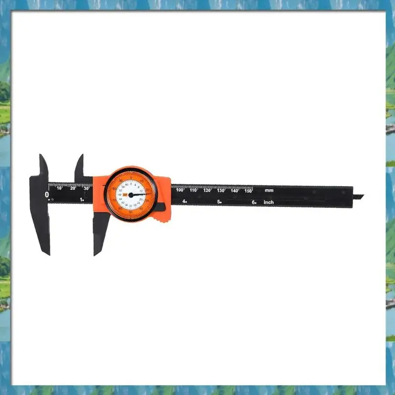 Dual Reading Dial Caliper 6 Inch Precision Measuring Tool With Plastic Case Vernier Caliper Fast-
Dual Reading Dial Caliper 6 Inch Precision Measuring Tool With Plastic Case Vernier Caliper Fast-