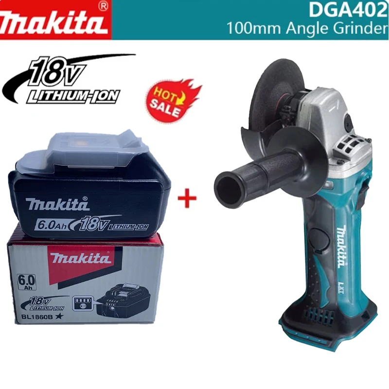 DGA402 Durabl Makita18V 100mm brushless lithium electric Angle grinder Rechargeable cutting machine High-power polishing machine
DGA402 Durabl Makita18V 100mm brushless lithium electric Angle grinder Rechargeable cutting machine High-power polishing machine