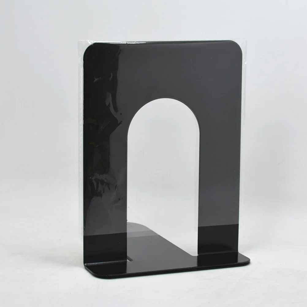 2 Pairs Book Stand Holder Supports Bookends Shelves for Non-slip Stoppers Black
2 Pairs Book Stand Holder Supports Bookends Shelves for Non-slip Stoppers Black