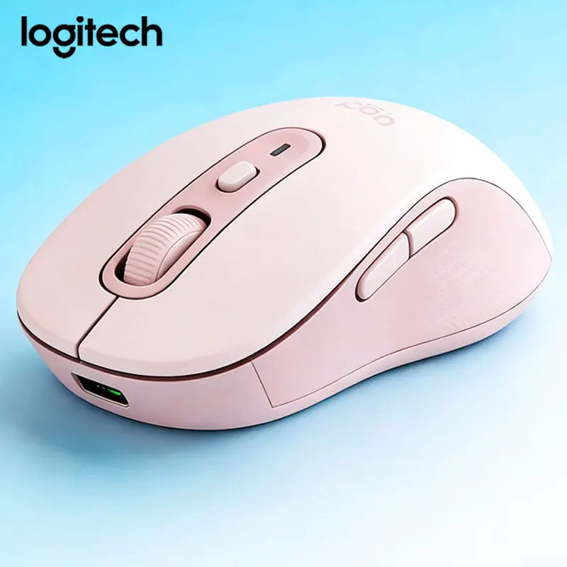 Logitech M750 Ergonomic Wireless Mouse, Mute Office, Smart Scroll, 10-meter Transmission, Multi-system Adaptation, Home Mouse