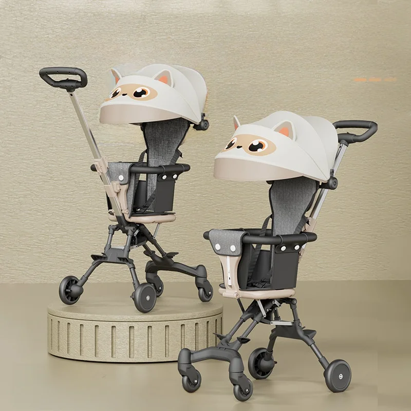 Baby Stroller Four-Wheel Folding Child-Carrng Device Easy to Fold Outdoors Children's Walk Car Baby Transport Tool
Baby Stroller Four-Wheel Folding Child-Carrng Device Easy to Fold Outdoors Children's Walk Car Baby Transport Tool