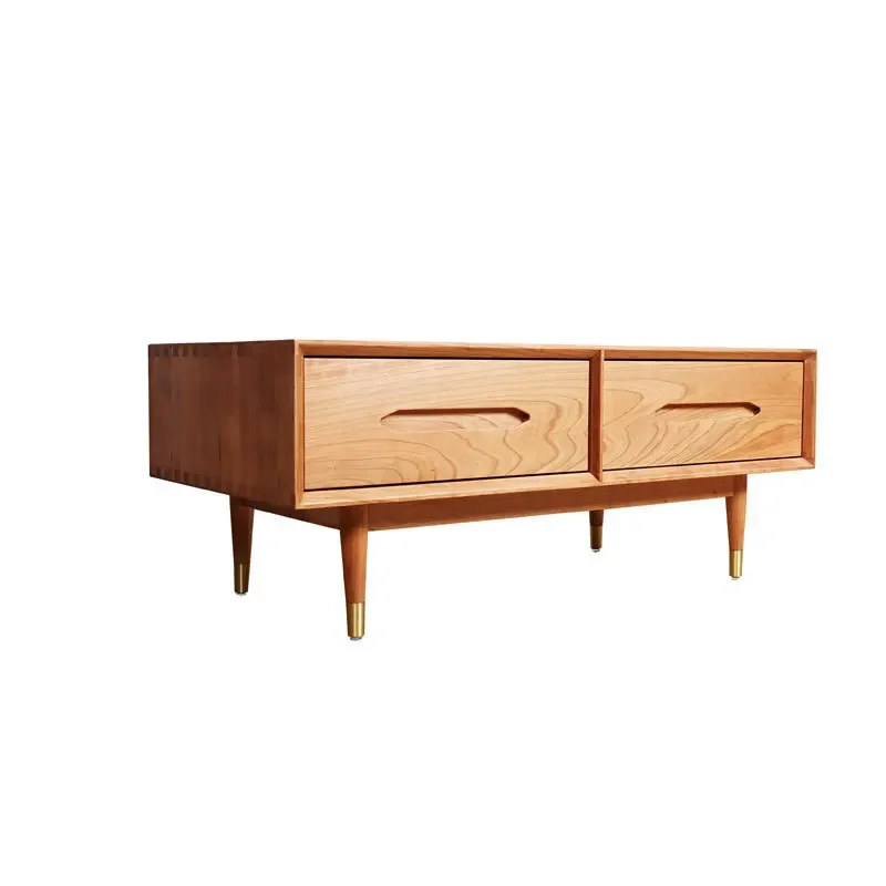 Nordic all solid wood cherry wood coffee table modern simple Japanese log small apartment black walnut light luxury tea table
Nordic all solid wood cherry wood coffee table modern simple Japanese log small apartment black walnut light luxury tea table